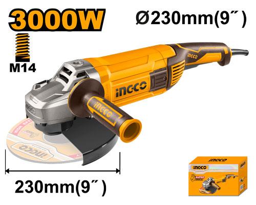 Angle grinder (3000w) 9" 225mm